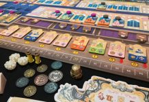 Puerto Rico, Love Letter, Rococo, Clank, Ganymède, Happy City, Salade 2 points et D&D 5